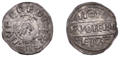 Kings of Mercia, Burgred, Penny, Phase III [H10/A], struck by the moneyer Guthhere, draped and diademed bust right,...