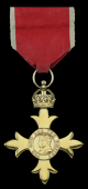 The Most Excellent Order of the British Empire, O.B.E., (Civil) Officer’s 2nd type, breast badge, silver-gilt, in...