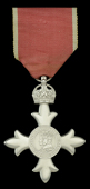 The Most Excellent Order of the British Empire, M.B.E., (Civil) Member’s 2nd type, breast badge, silver, maker’s...
