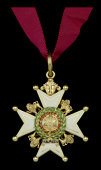 The Most Honourable Order of the Bath, C.B., (Military) Companion’s neck badge, silver-gilt and enamel, with...