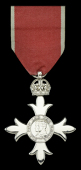 The Most Excellent Order of the British Empire, M.B.E., (Civil) Member’s 2nd type, breast badge, silver, in Gaunt,...
