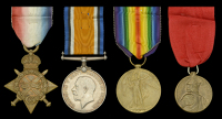 Four: Corporal W. Pennicott, Royal Engineers 

1914-15 Star (35780 Spr. W. Pennicott. R.E.); British War and...