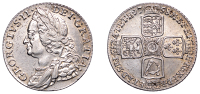 George II (1727-1760), Shilling, 1758 (ESC 1734; S 3704). Cleaned, otherwise good very fine	 £30-£40