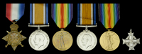 Three: Lance-Corporal G. F. Page, Honourable Artillery Company, later Royal Flying Corps
1914-15 Star (636 L. Cpl....