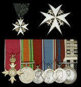 A Second War O.B.E. and Order of St John Dame of Grace group of seven awarded to Rosina, Mrs. Balsdon, Lady County...