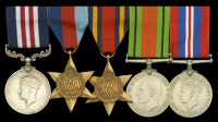 A fine Second War ‘Burma operations’ M.M. group of five awarded to Private S. E. Cann, Devonshire Regiment, for...