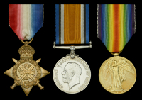 Three: Private F. Draper, 4th Battalion, Devonshire Regiment, the only Devonshire ‘Territorial’ to receive the...
