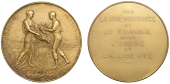 BELGIUM/FRANCE, La Belgique Prévoyante [The Foresight of Belgium], c. 1939, a light bronze medal by G. Devreese...
