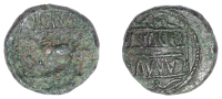 British Iron Age, CATUVELLAUNI and TRINOVANTES, Cunobelin (c. AD 8-41), bronze Unit, Camuloduno type, camvl odvn[o]...
