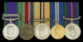 Five: Colour Sergeant M. J. Cole, Devonshire and Dorset Regiment

General Service 1962-2007, 1 clasp, Northern...