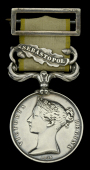 Crimea 1854-56, 1 clasp, Sebastopol, (H. Kennedy. Captn. R.M.L.I.) engraved naming, with the naming separated by...
