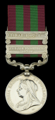 India General Service 1895-1902, 2 clasps Punjab Frontier 1897-98, Tirah 1897-98 (2739 Drummer W. D. Pratt 1st. Bn....