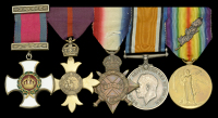 A Great War ‘Second Ostend Raid’ D.S.O., Inter-War O.B.E., and ‘Zeebrugge Raid’ M.I.D. group of five awarded...