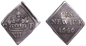 Charles I (1625-1649), Newark, Shilling, 1646, 5.17g/12h (Hird 250-1, same obv. die [1645]; SCBI Brooker 1225, same...