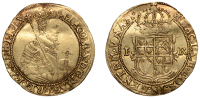 James I (1603-1625), Second coinage, Unite, fourth bust, mm. tower, 9.84g/12 (Schneider 27; N 2084; S 2619). A few...