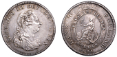 George III (1760-1820), Bank of England, Dollar, 1804, type A/2 (ESC 1925; S 3768). Very fine, overstruck on a 8...