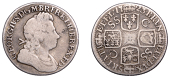George I (1714-1727), Shilling, 1723 ss c, first bust, French arms at date (ESC 1589; S 3647). Fair, rare	 £50-£70
