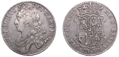 William II (1694-1702), Forty Shillings, 1695, edge octavo, no stop after gvlielmvs or date, 18.32g/1h (D 139; SCBI...