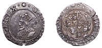 Charles I (1625-1649), Tower mint (under Parliament), Halfgroat, Gp G, type 3a7, mm. sun [1645-6], 0.84g/3h (SCBI...