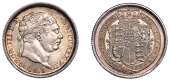 George III (1760-1820), New coinage, Shilling, 1816 (ESC 2140; S 3790). Beautifully toned over lustrous fields, good...