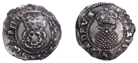 James I (1603-1625), Second coinage, Halfgroat, mm. mullet, 0.94g/10h (N 2127; S 2661). Darkly toned, very fine	...