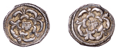 James I (1603-1625), Second coinage, Halfpenny, mm. mullet over bell, 0.19g/12h (N 2107; S 2663). Toned, very fine	...