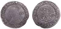 Charles II (1660-1685), Third Hammered issue, Halfcrown, mm. crown, with mark of value and inner circles, reads mag...