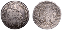 Charles I (1625-1649), York mint, Halfcrown, Gp 2 [type 7], mm. lion, tall horseman, tail behind legs, ebor below...