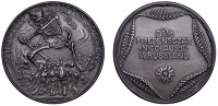 GERMANY/RUSSIA, Väterchen Sorgt für die Seinen [The Little Father Cares for his People], 1916, a cast iron medal...