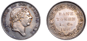 George III (1760-1820), Bank of England, Eighteen Pence, 1816 (ESC 2123; S 3772). Extremely fine and toned	 £120-£150