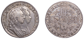 William and Mary (1688-1694), Shilling, 1693, stop after gratia (ESC 868; S 3437). Toned, good fine or a little...