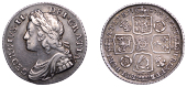 George II (1727-1760), Shilling, 1731, roses and plumes (ESC 1703; S 3698). Toned, nearly very fine
	 £100-£120