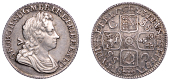George I (1714-1727), Shilling, 1723, first bust, ss c (ESC 1586; S 3648). Very fine, some scratching behind the...