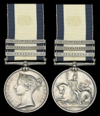 Naval General Service 1793-1840, 3 clasps, Martinique, Pompee 17 June 1809, Guadaloupe (Thos. Lowe.) very fine	...