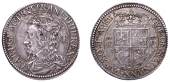 Charles I (1625-1649), Third coinage, Briot’s issue, Twelve Shillings, signed b both sides, 5.89g/6h (Murray...