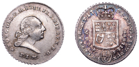 Germany, Brunswick-Luneburg-Calenberg-Hannover, George III, Sixth-Thaler, 1796 plm, Clausthal (Welter 2834; KM 404)....