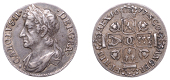 Charles II (1649-1685), Second coinage, Eighth-Dollar, 1677, f before bust, 3.28g/6h (SCBI 35, 1638; B 2, fig. 1057;...