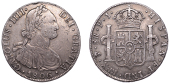 Bolivia, Charles IV, 8 Reales, 1806pj, Potosi (Cal. 684; KM 74). Good fine, surfaces a little marked	 £70-£90