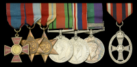 A Second War R.R.C. group of six awarded to Acting Principal Matron Mary H. A. Hudson, Queen Alexandra’s Imperial...