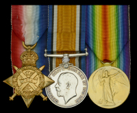 Three: Nursing Sister Elizabeth Ritchie, British Red Cross Society

1914 Star (E. Ritchie. B.R.C.S. & O. St....