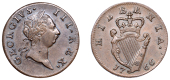 George III (1760-1820), London coinage, Halfpenny, 1766 (S 6612). Good very fine	 £80-£100