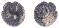 British Iron Age, CATUVELLAUNI and TRINOVANTES, Cunobelin (c. AD 8-41), silver Unit, Serpent Pegasus type, coiled...
