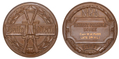 National Rifle Association, undated, a bronze prize medal by Elkington & Co. for the Daily Mail, crossed rifles...