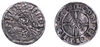 Edward the Confessor (1042-1066), Penny, Expanding Cross type, Thetford, Leofwine, leofpine on ðeodf, 1.50g/2h ...