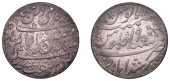 India, EIC: Bengal Presidency, Rupee, in the name of Shah Alam II, yr 19 (1793), edge grained, Calcutta (Prid. 157;...