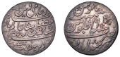India, EIC: Bengal Presidency, Rupee, in the name of Shah Alam II, yr 19 (1793), edge grained, Calcutta (Prid. 157;...