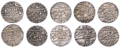 India, EIC: Bengal Presidency, Rupees (4), in the name of Shah Alam II, all yr 17/49, AH 1229 (c. 1812-19), all...
