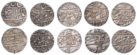 India, EIC: Bengal Presidency, Rupees (4), in the name of Shah Alam II, all yr 17/49, AH 1229 (c. 1812-19), all...