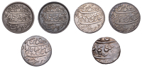 India, EIC: Bengal Presidency, Half-Rupees (3), in the name of Shah Alam II, yr 19 (1793), all Calcutta (Prid. 158;...