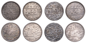 India, EIC: Bombay Presidency, Rupee, in the name of Shah Alam II, AH 1215 (c. 1823-4), Moghul style, edge milled,...